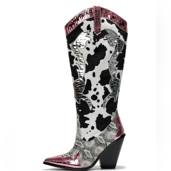 Cape Robbin Animal Print Cowgirl Boots- US9 - Picture 10 of 11